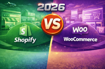 Shopify vs WooCommerce comparison for small business websites in 2026