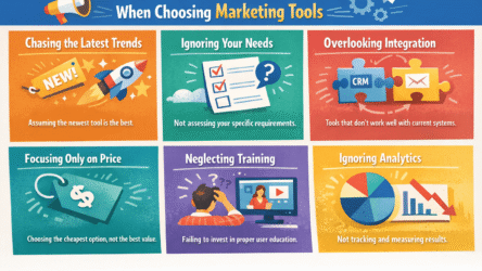 Common Mistakes Businesses Make When Choosing Marketing Tools